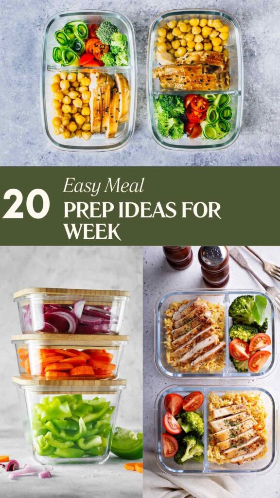 20 Easy Meal Prep Ideas for a Stress-Free Week