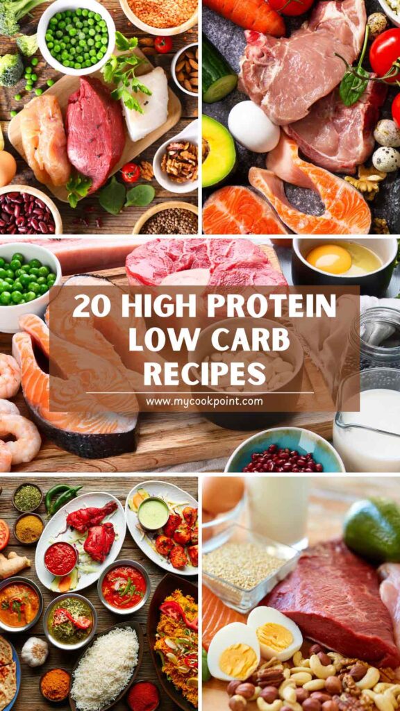 20 High Protein Low Carb Recipes for Healthy Living