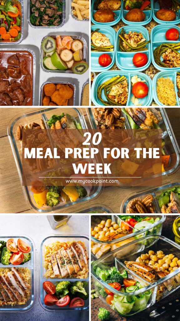 20 Quick & Healthy Meal Prep Recipes for the Week