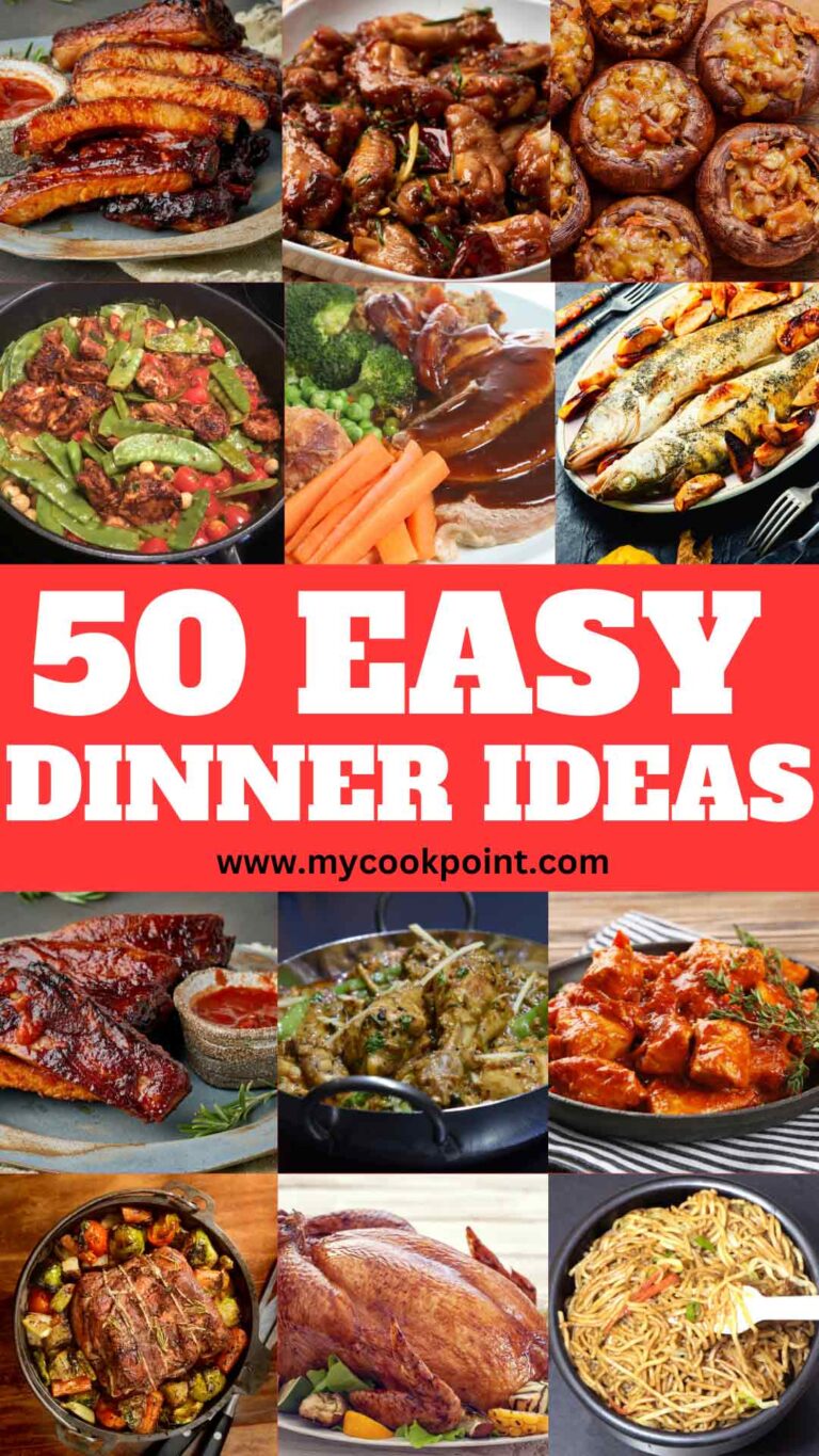 50 Easy Dinner Ideas