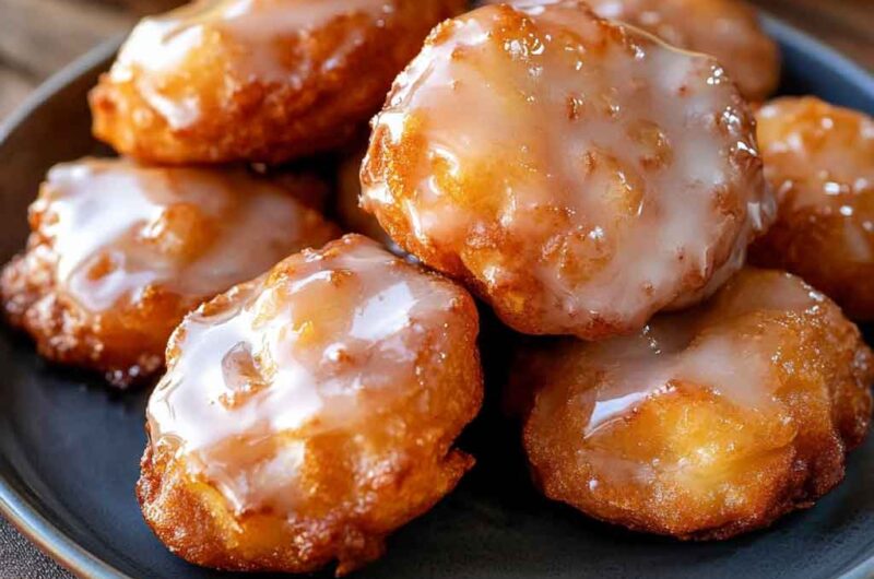 Air Fryer Apple Fritters
