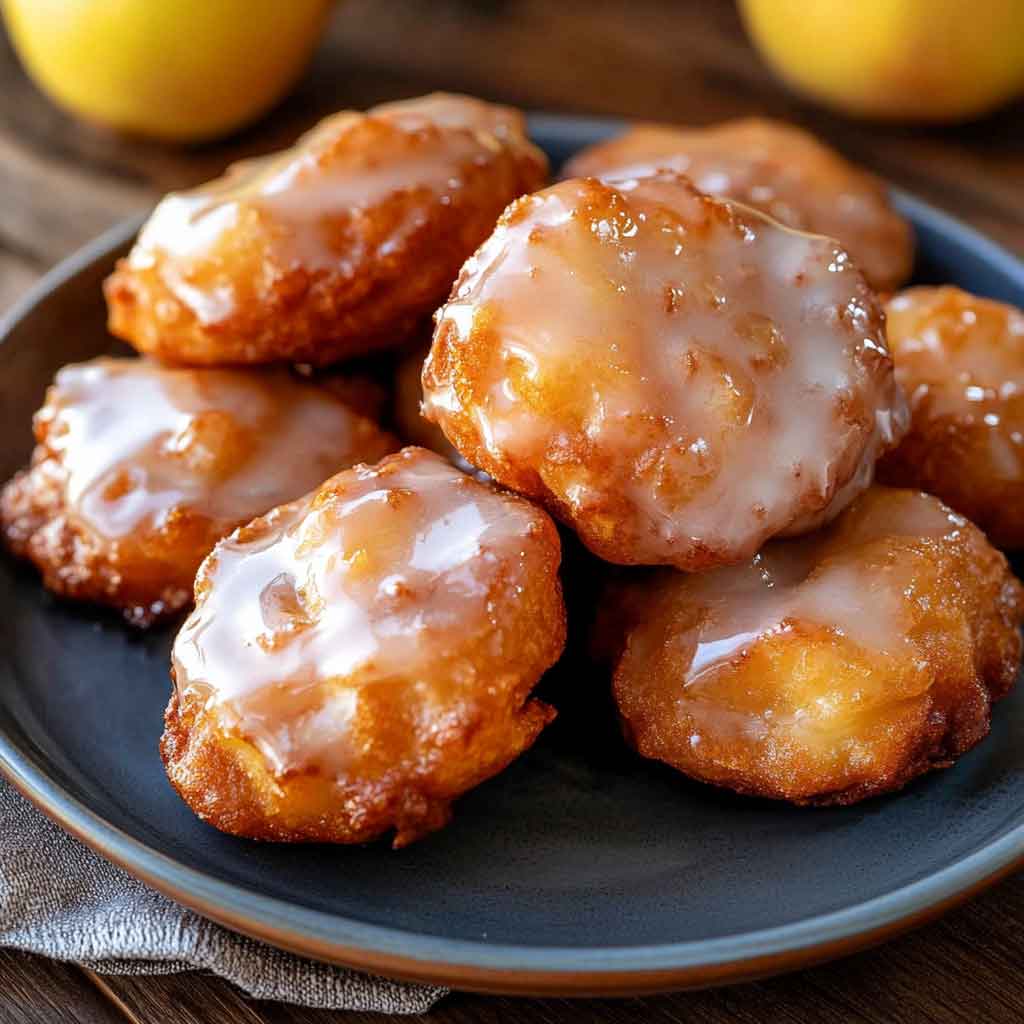 Air Fryer Apple Fritters