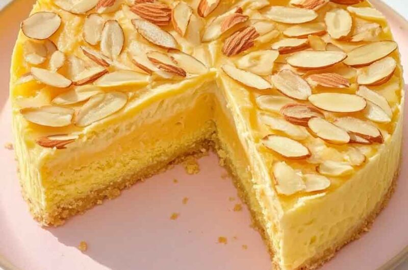Almond Custard Cake