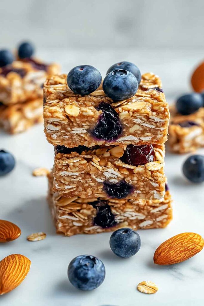 How to Serve Almond Date Blueberry Granola Bars