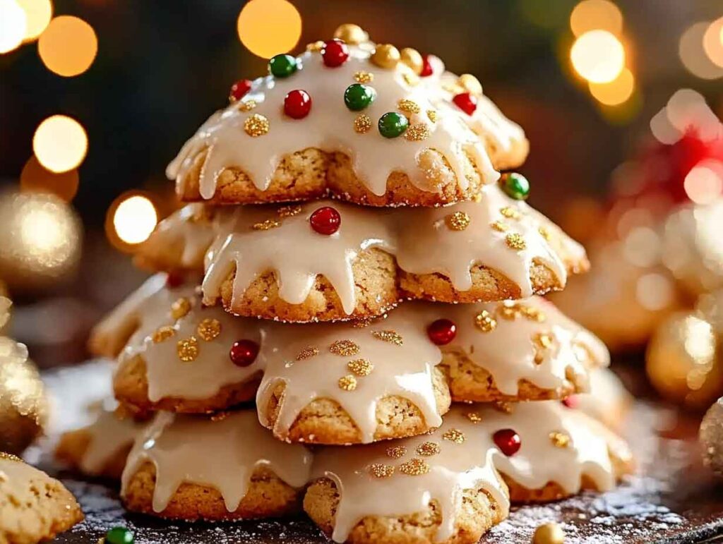 How to Serve Almond Glazed Holiday Cookies