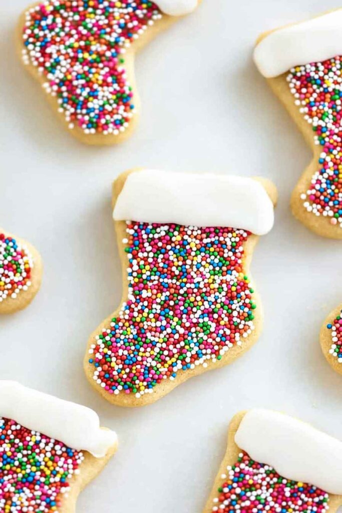 How to Serve Almond Stocking Cookies