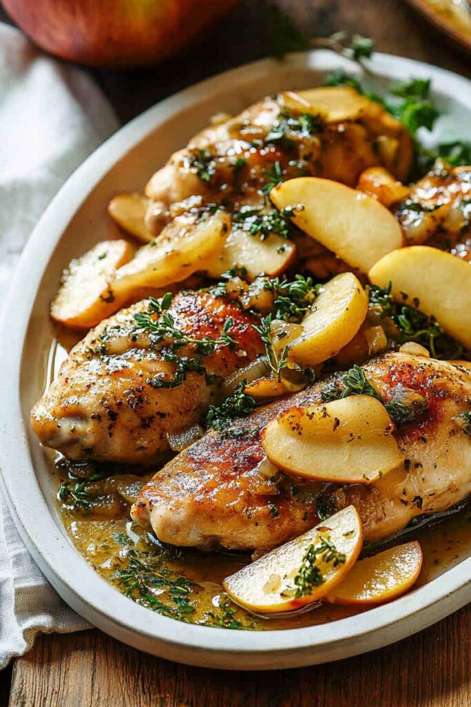 How to Serve Apple Cider Chicken