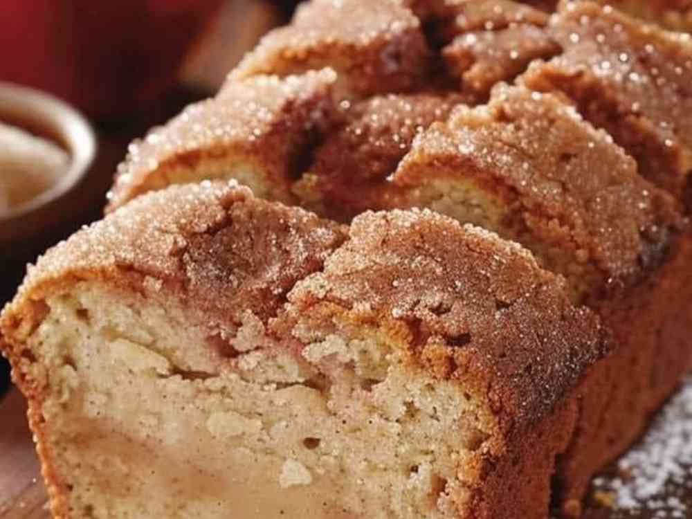 Apple Cider Donut Loaf Cake