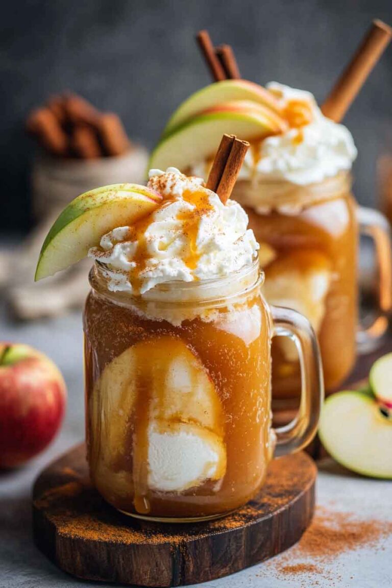 Apple Cider Floats