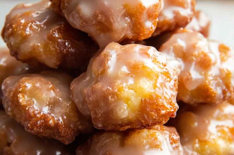Apple Fritter Bites Recipe