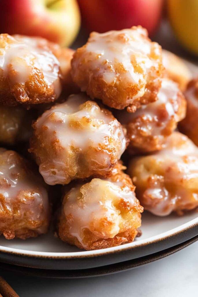 How to Serve Apple Fritter Bites