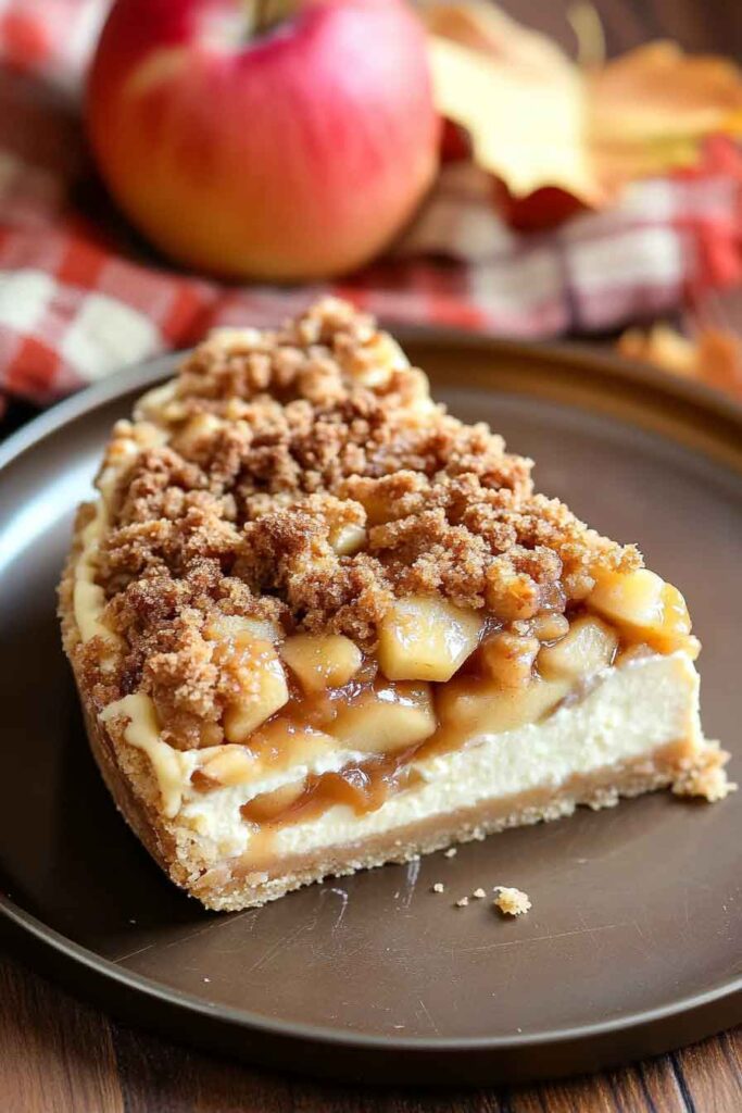 How to Serve Apple Pie Cheesecake