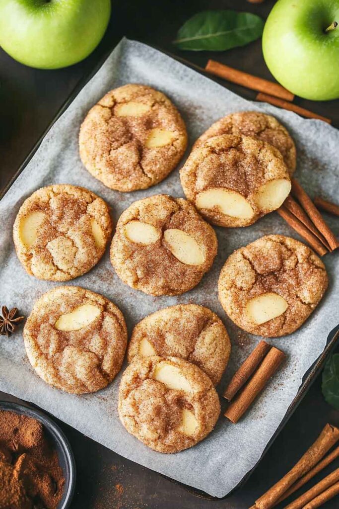 How to Serve Apple Snickerdoodle Cookies
