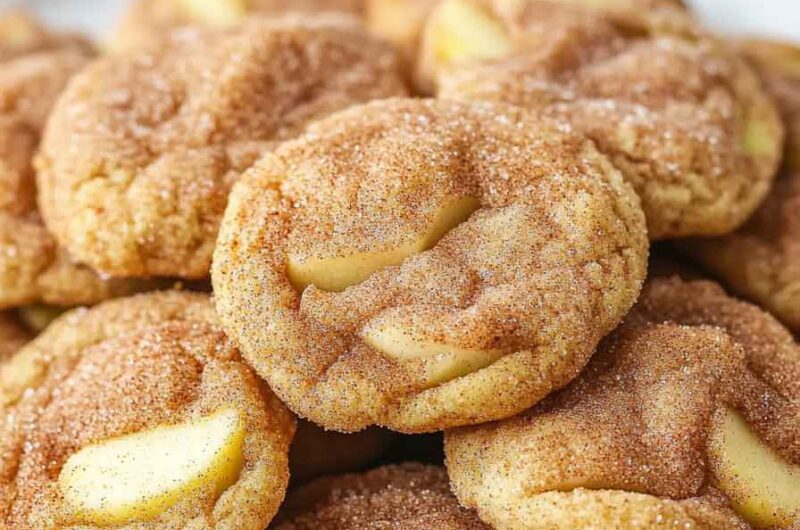 Apple Snickerdoodle Cookies