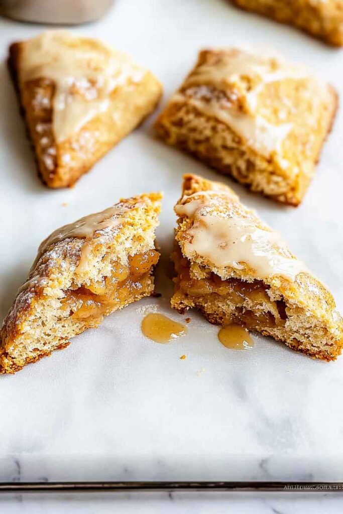 How to Serve Autumn Apple Butter Scones