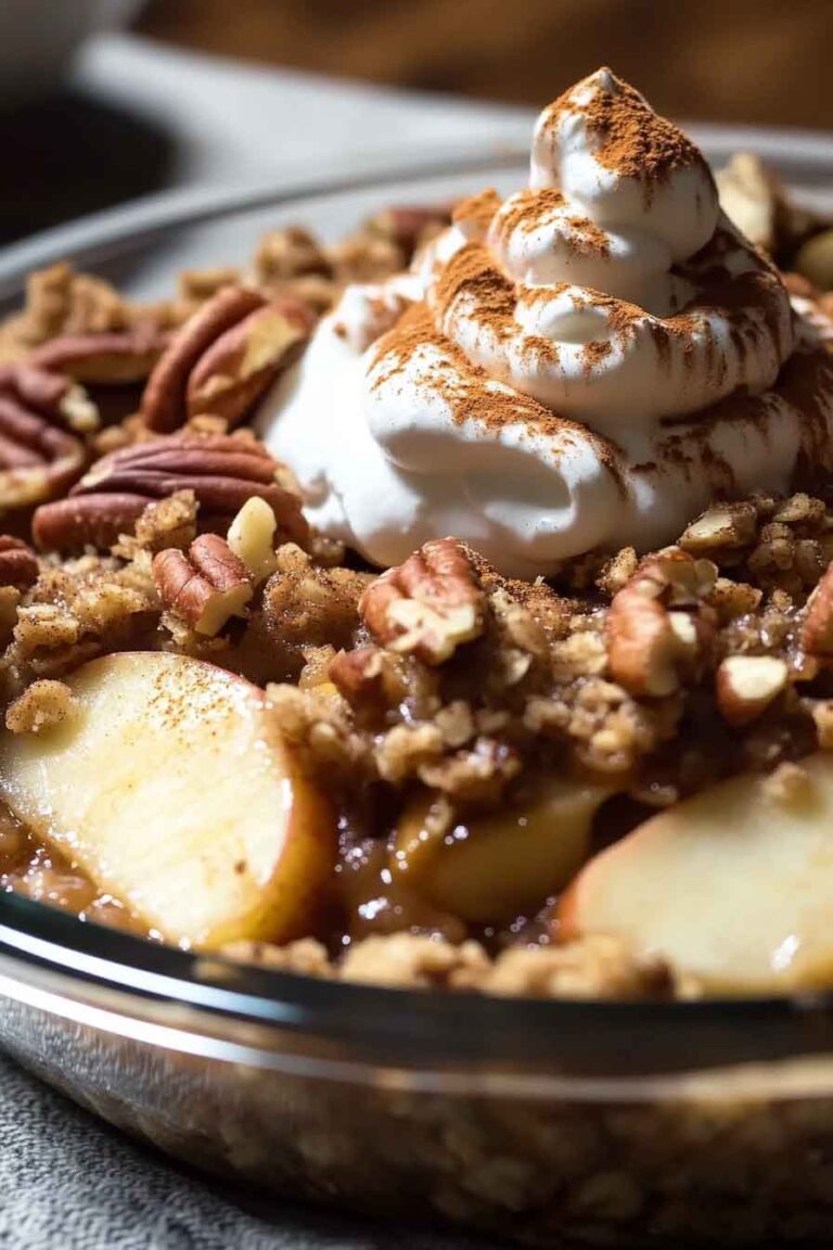 Autumn Apple Pecan Crisp Recipe