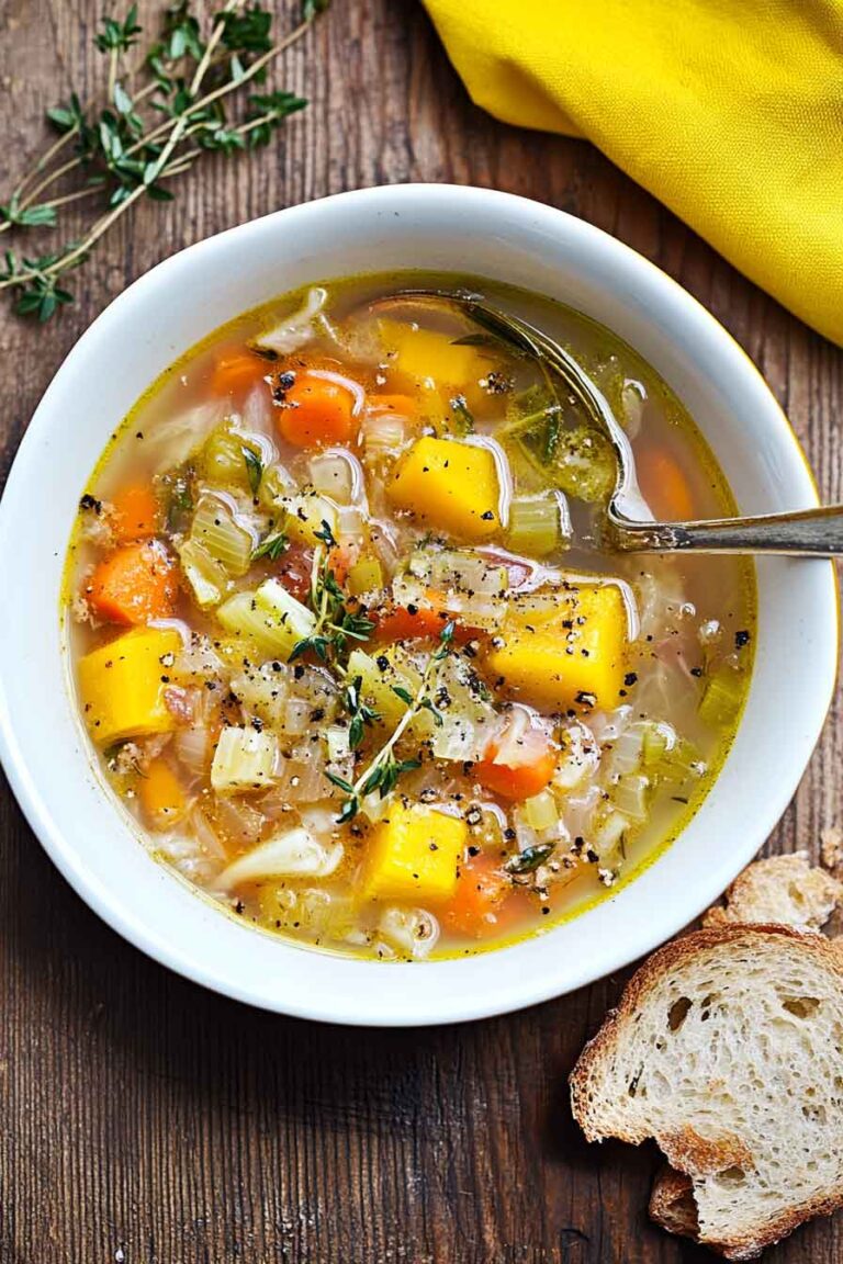Autumn Harvest Veggie Soup