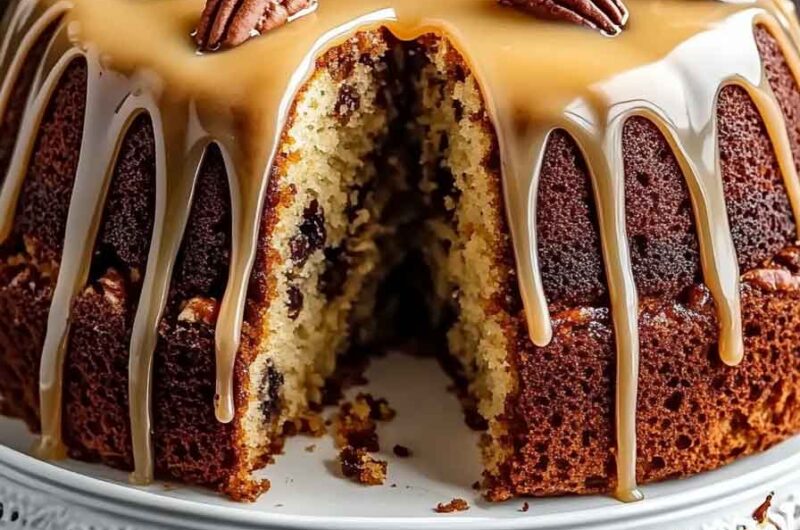 Autumn Pecan Maple Cake Recipe