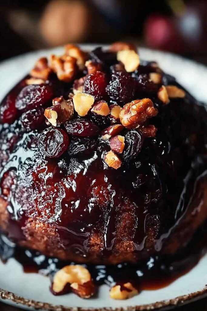 Step-by-Step Instructions for Making Autumn Plum Pudding