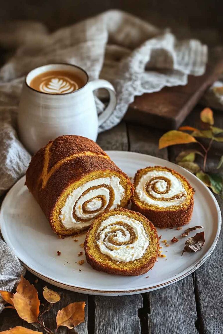 Autumn Pumpkin Roll Recipe