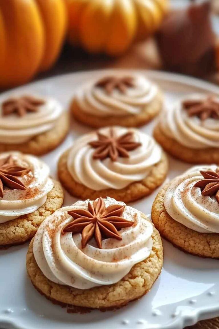 Autumn Pumpkin Spice Cookies