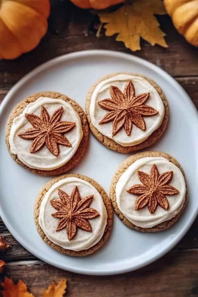 How to Serve Autumn Pumpkin Spice Cookies