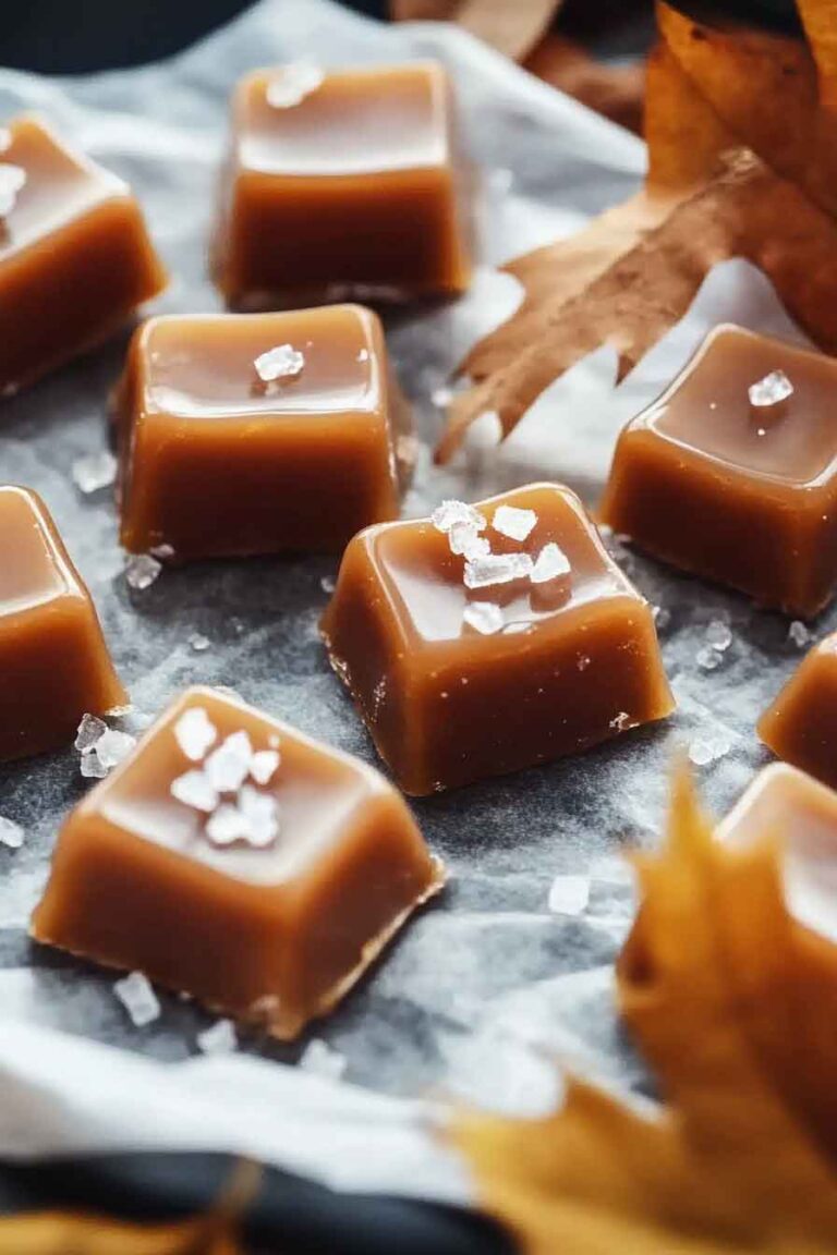 Autumn Spice Caramels