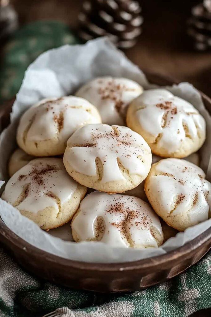 How to Serve Autumn Spice Ricotta Cookies