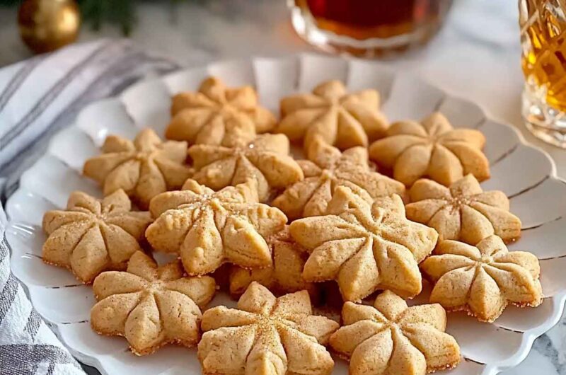 Autumn Spice Spritz Cookies