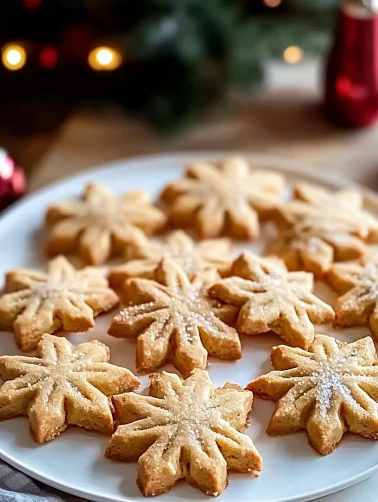 How to Serve Autumn Spice Spritz Cookies