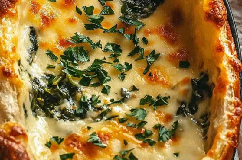 Autumn Spinach Cheese Boatkyivr