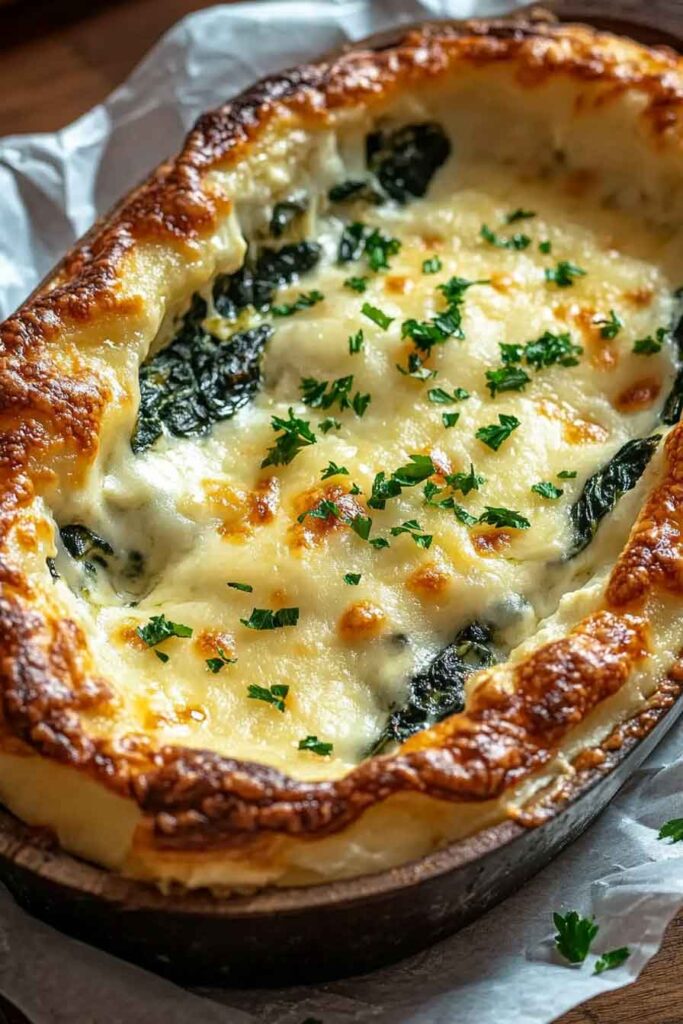 Part 2: Baking and Serving the Autumn Spinach Cheese Boatkyivr
