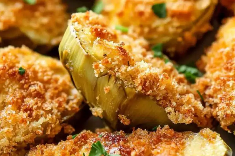 Baked Artichoke Hearts Recipe – Crunchy, Creamy, and Sweet