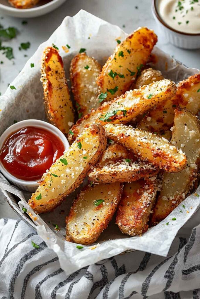 Variations for Baked Garlic Parmesan Potato Wedges