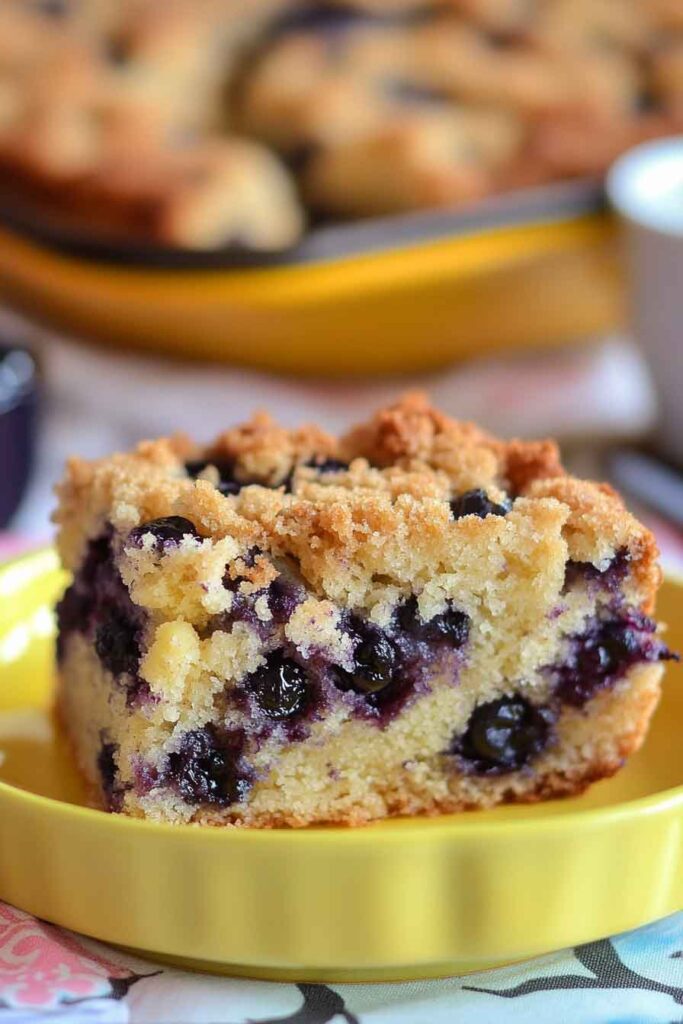 Step-by-Step Instructions for Banana Blueberry Coffee Cake