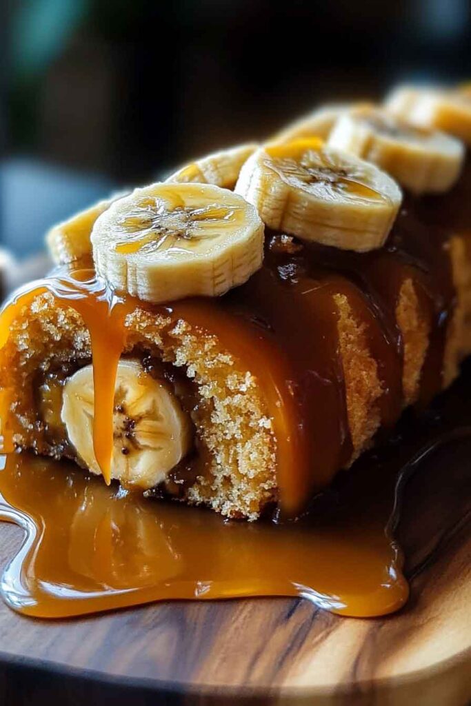 6. Add the Caramel Sauce and Garnish