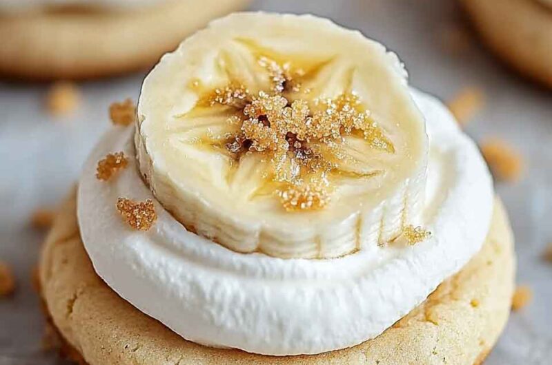 Banana Cream Pie Cookies