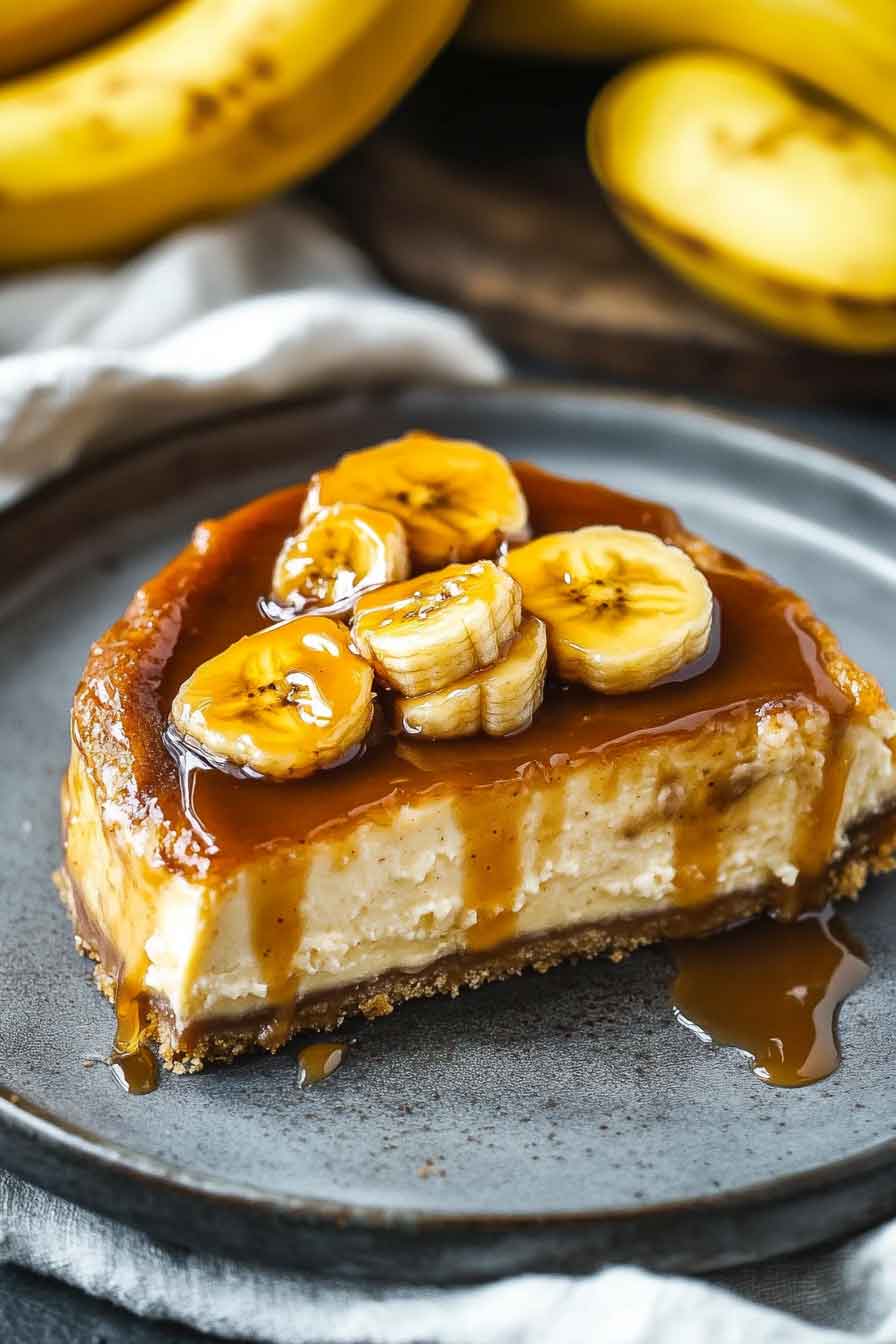 Banana Foster Cheesecake Recipe