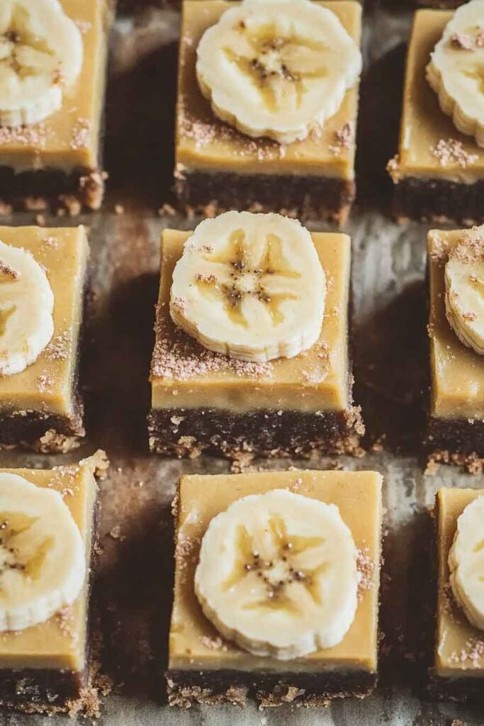 How to Serve Banana Fudge Squares