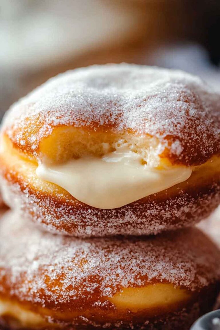 Bavarian Cream Donuts
