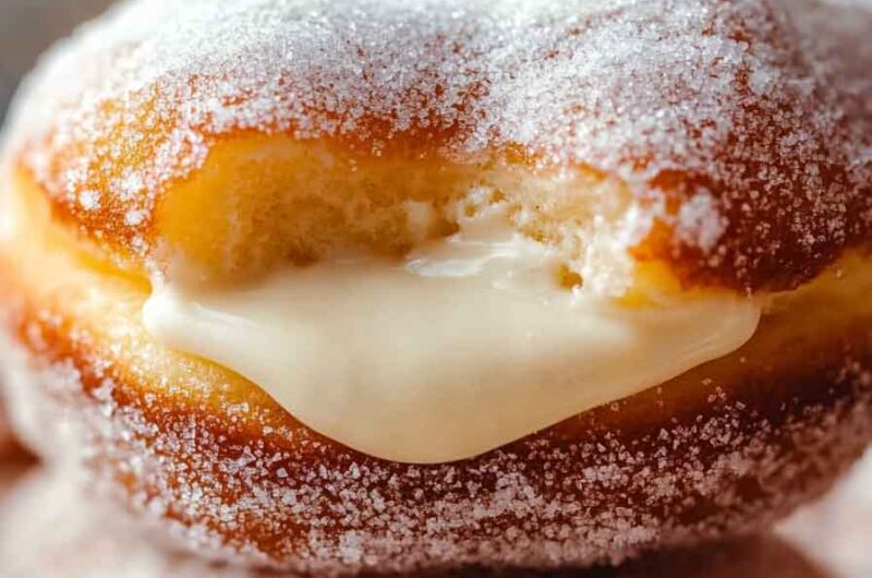 Bavarian Cream Donuts