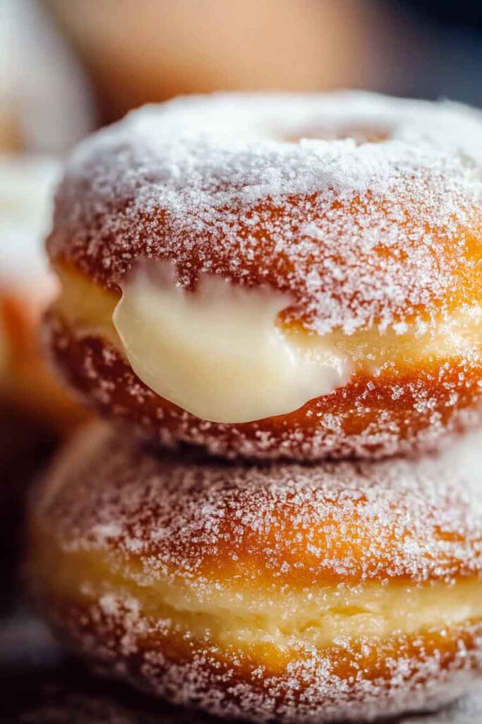 How to Make Bavarian Cream Donuts