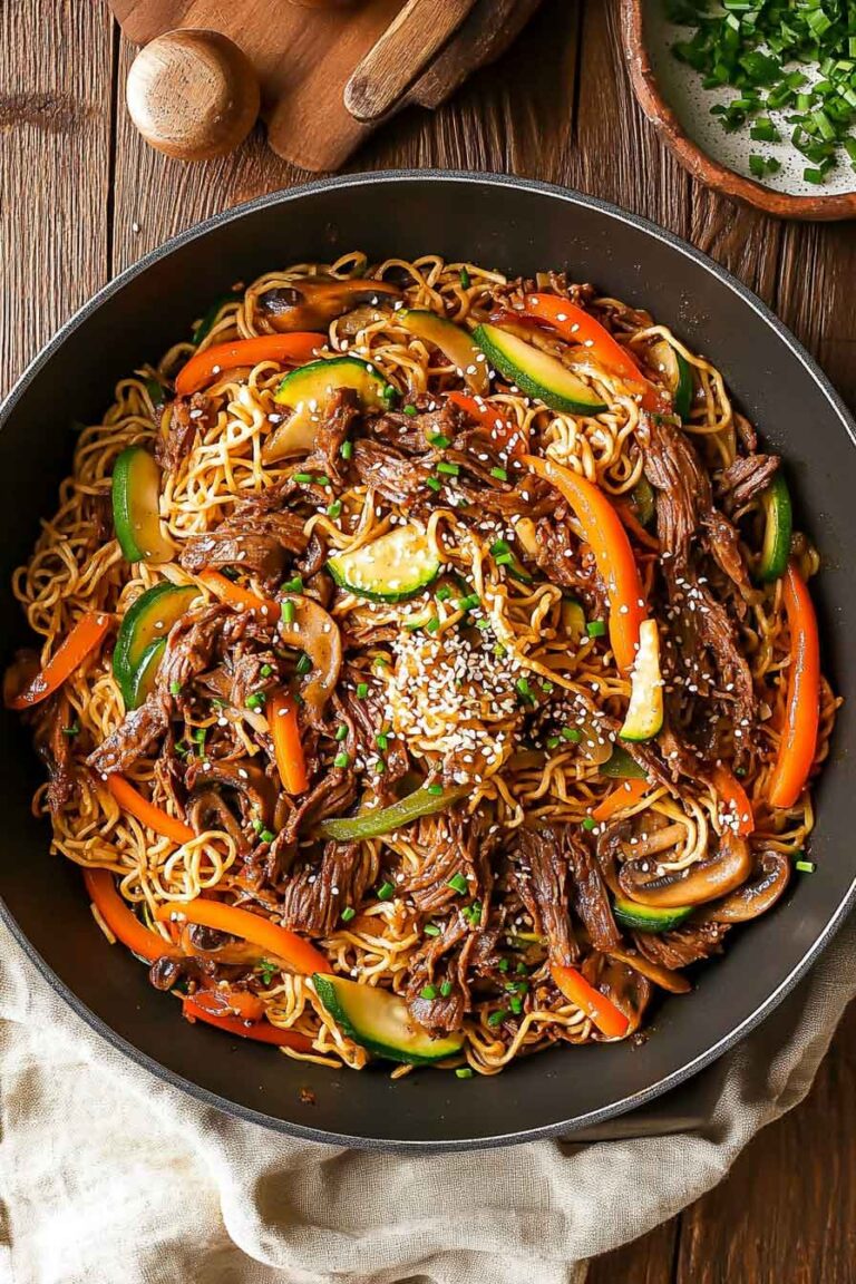 Beef Ramen Stir Fry
