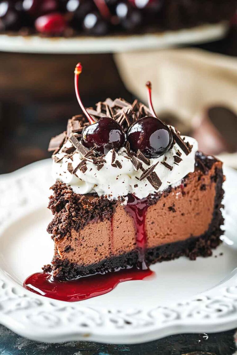 Black Forest Cheesecake