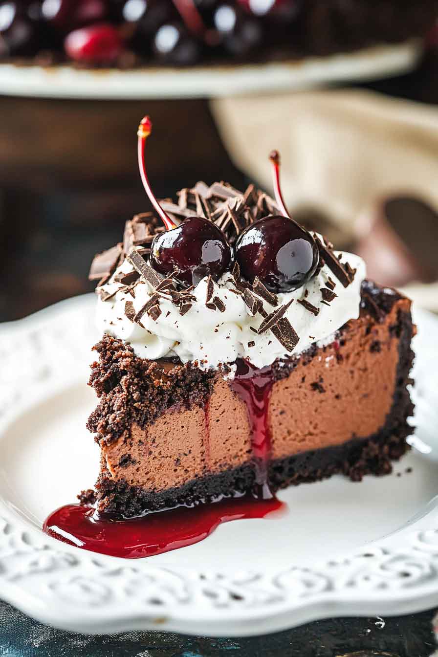 Black Forest Cheesecake