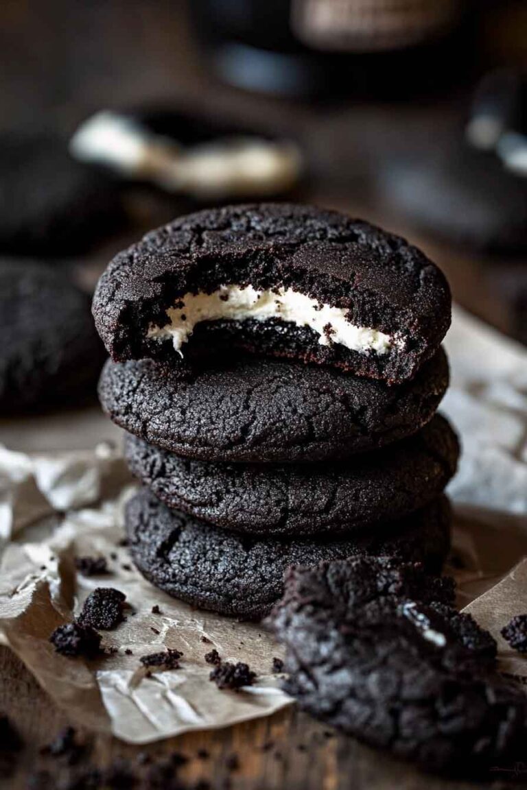 Black Velvet Cheesecake Cookies