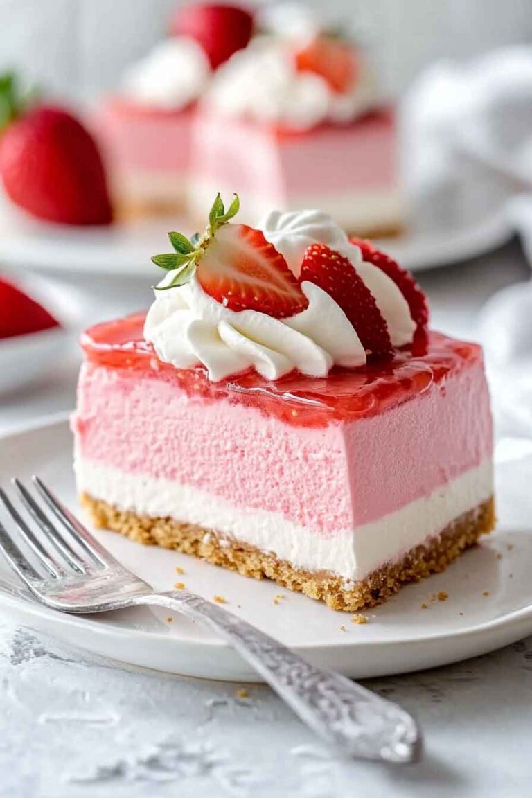 Strawberry Mousse Cake
