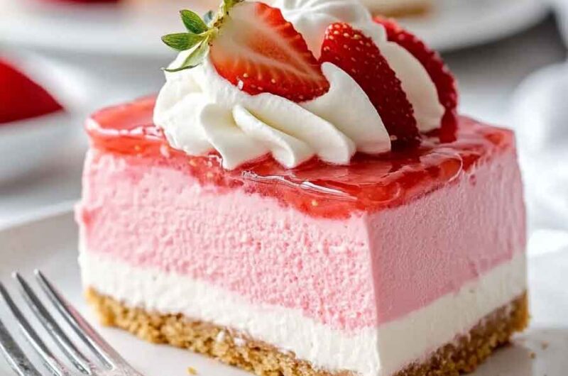Strawberry Mousse Cake
