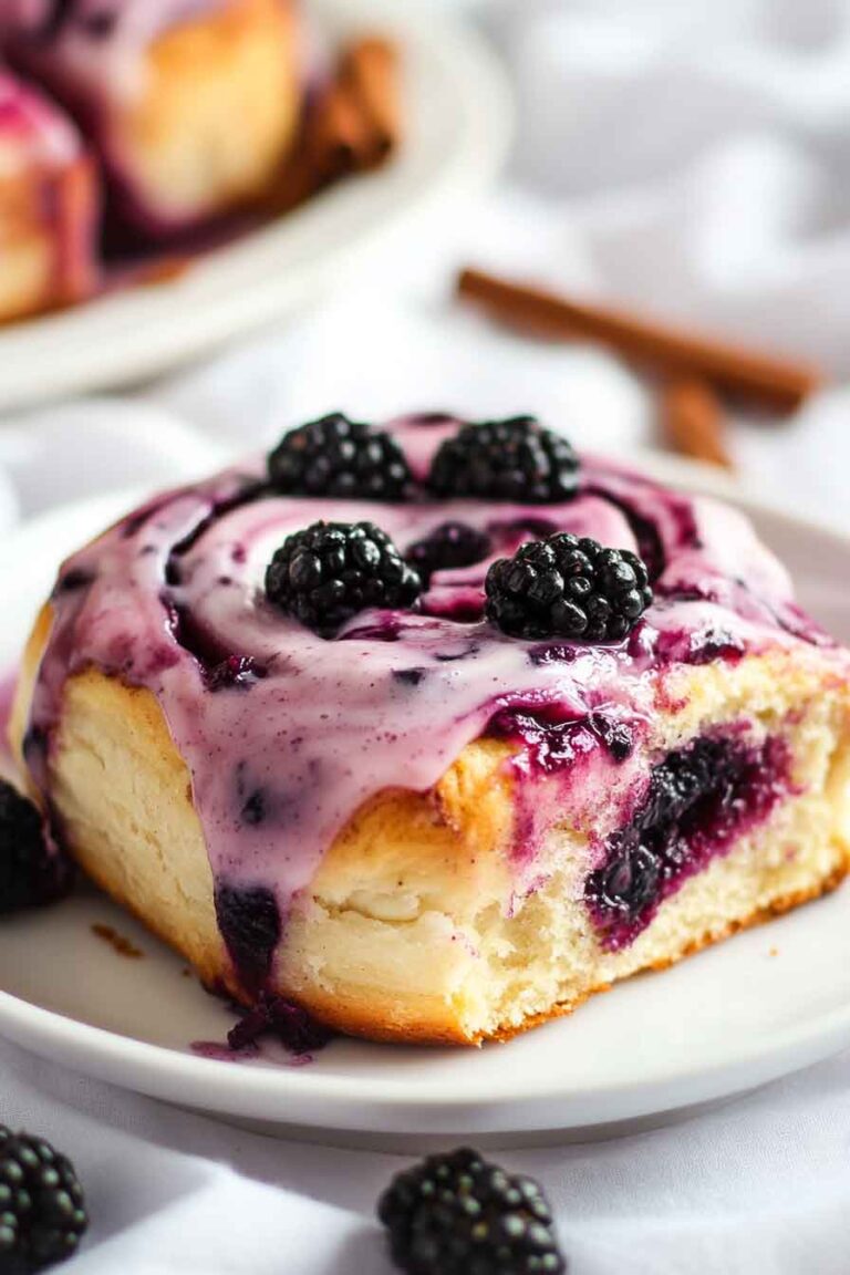 Blackberry Cinnamon Rolls