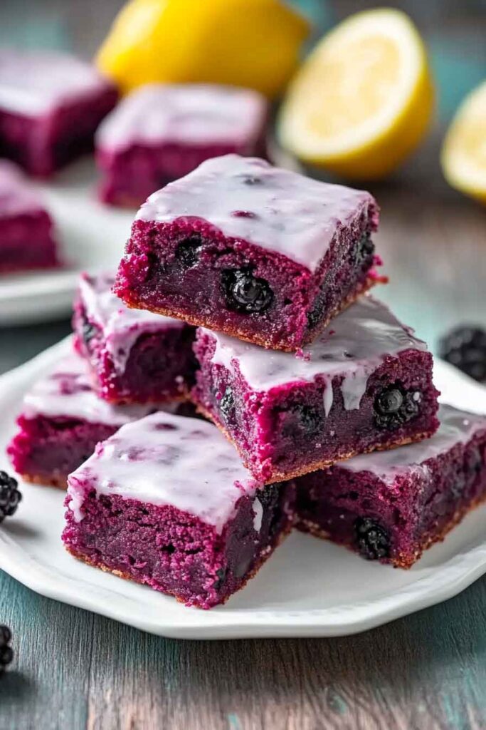 Step-by-Step Instructions for Blackberry Lemon Blondies